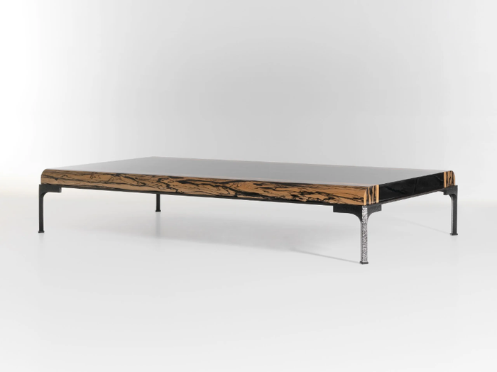 SUMI - Rectangular wooden coffee table _ Lorenzo Tondelli